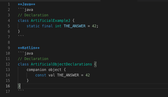 Kotlin Object Declarations – The fake-static – The Gameslinger